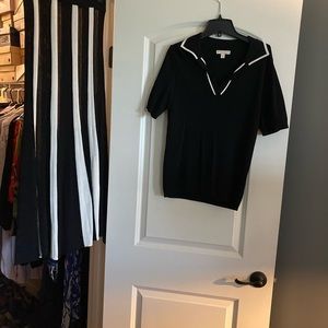 Eva Mendes black and with skirt n top set